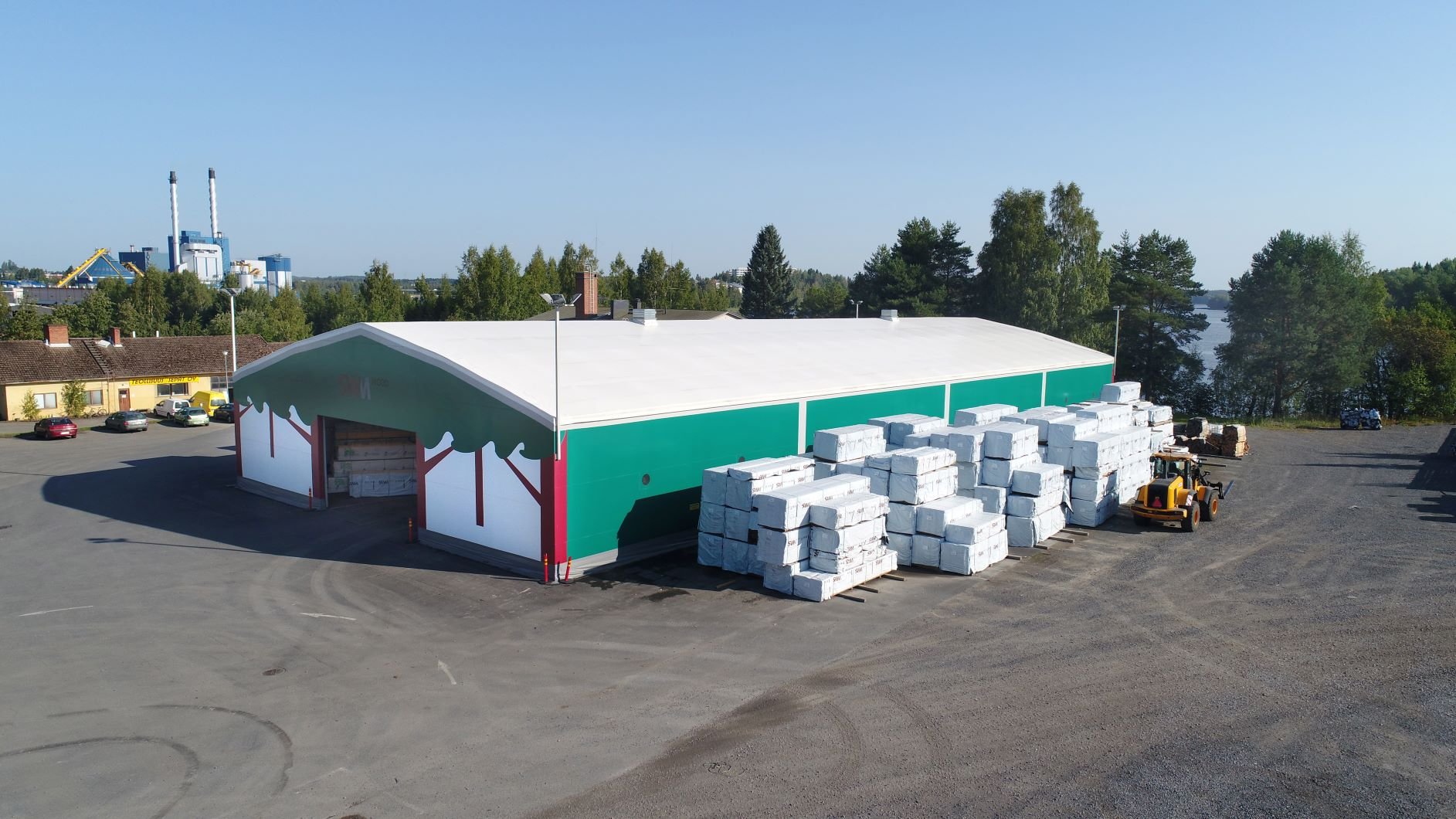 Best-Hall timber storage
